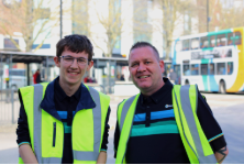Jason and Callum, Customer Helpers