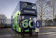 EV bus on 600 service