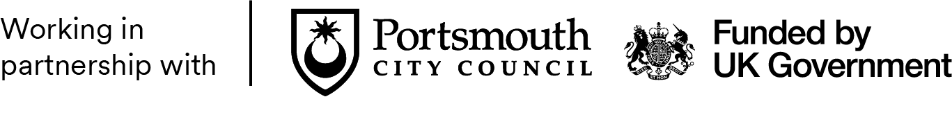 Working in partnership logo