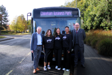 Stagecoach and Chineham Park park teams together