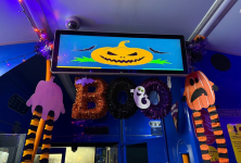 Halloween Bus Decorations