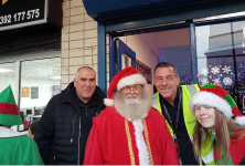 Portsmouth team at Leigh Park Grotto