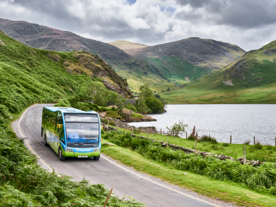 Lakes by bus
