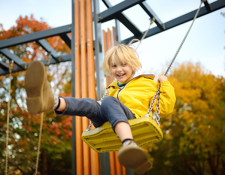 Child at park