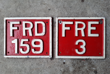 Fife fleet number plates