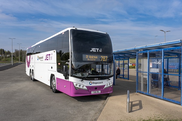 JET787 at halbeath park and ride