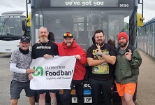 bus drivers charity walk