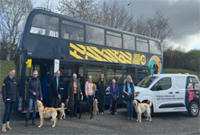 Stagecoach bus and guide dogs