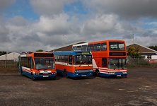 vintage stagecoach buses
