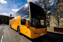 Stagecoach coach in St Andrews