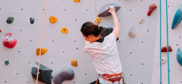 rock climbing