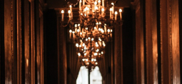 a chandelier 