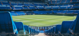 a football stadium