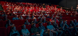 a cinema full of people
