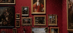 art painting museum display