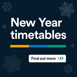 New Year timetables tab