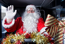 Santa in Buchan