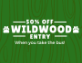  50% off entry Get half off individual tickets with a valid Stagecoach ticket on the day