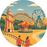 Thanet Open Top bus attractions - Dreamland