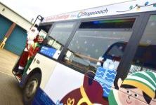 Santa Bus Photo
