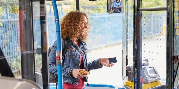 smartcard user on bus