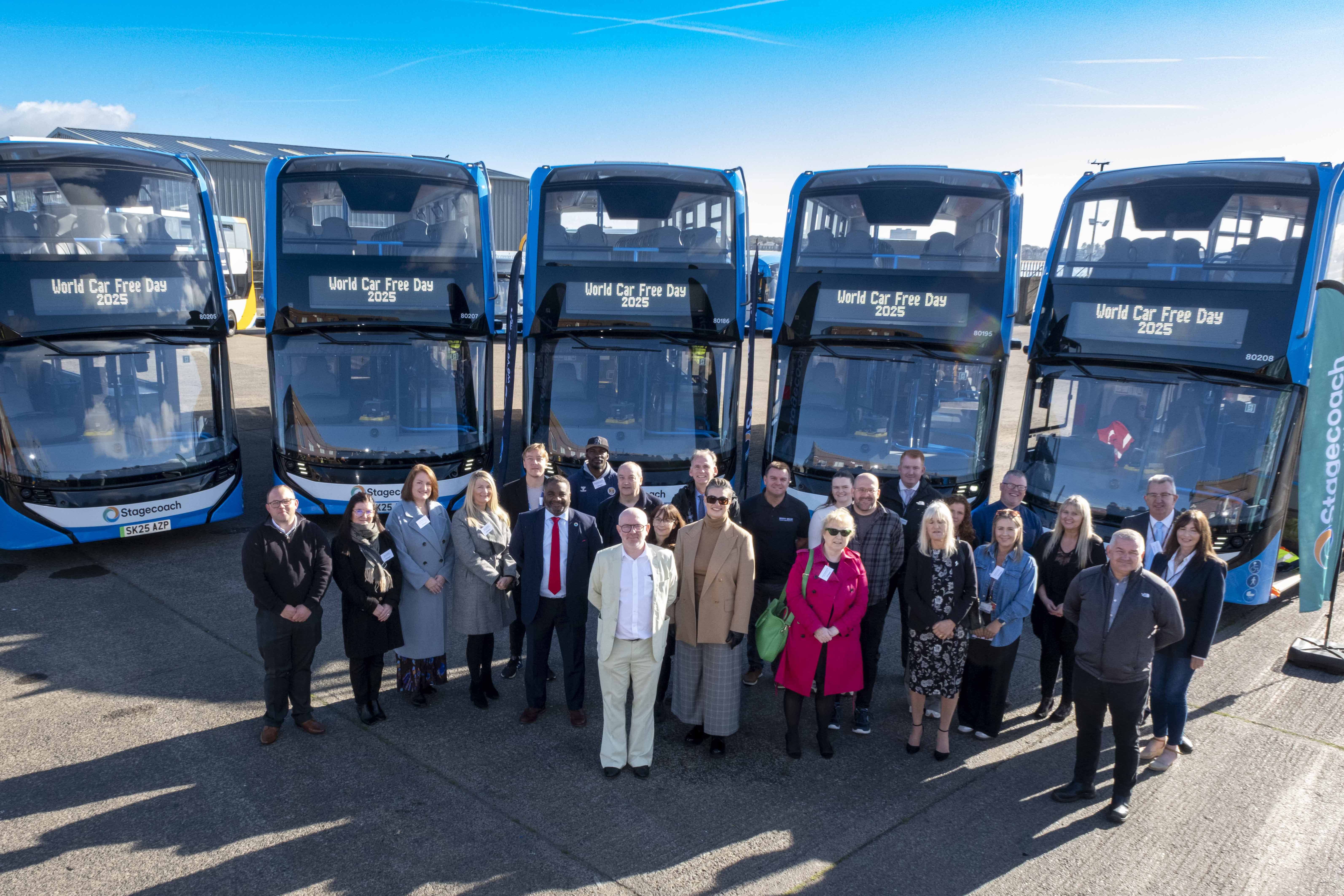 Enviro E400 bus launch Stagecoach
