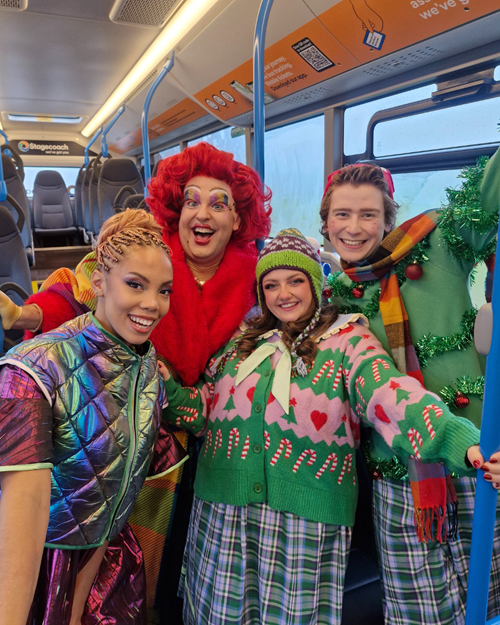 Gaiety Theatre panto cast of Aladdie 