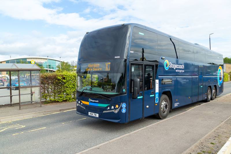 X7 Aberdeen bus