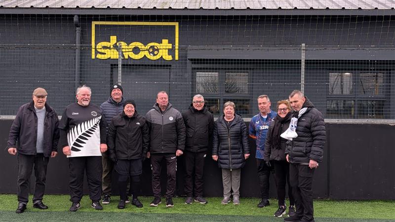 Ayr United Football Academy Dementia Walking football 