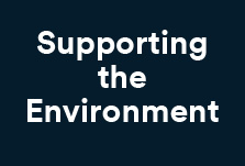 Supporting the environment
