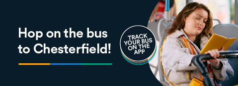 hop on the bus to chesterfield