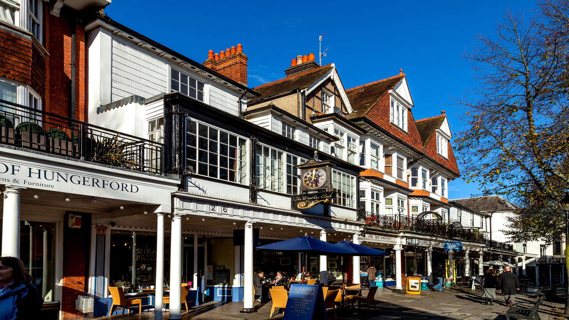 Tunbridge Wells cafes and shops